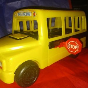 Little people Vintage school bus
